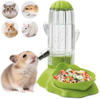VANNON 2-in-1 Hamster Water Bottle & Food Feeder, 4.6oz/130ml Top-Fill Small Animal Cage Water Dispenser & Food Dish, BPA-Free, Anti-Leak for Hamster, Gerbil, Mouse - Image 9