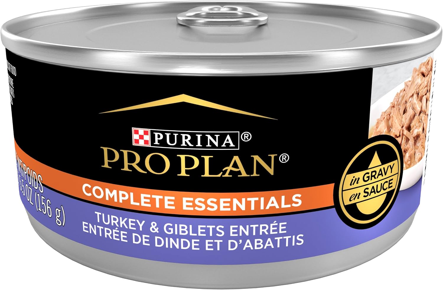 Purina Pro Plan Gravy, High Protein Wet Cat Food Variety Pack, Complete Essentials Chicken and Turkey Favorites - (Pack of 24) 3 oz. Cans - Image 14