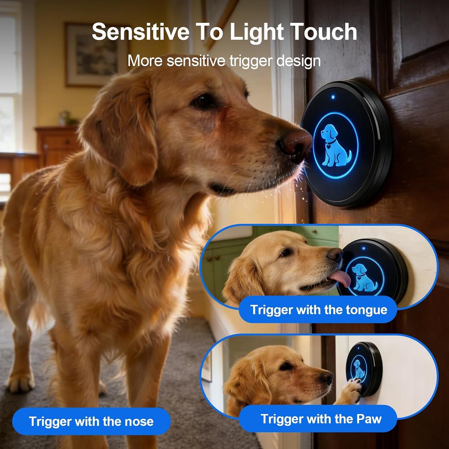 Receiver unit for Yoiilifee dog training doorbell