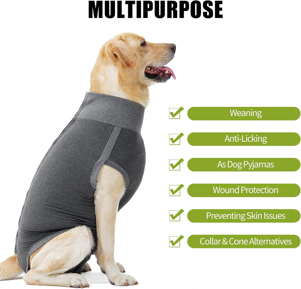 Dotoner dog surgical post-operative wear for male and female pet protection