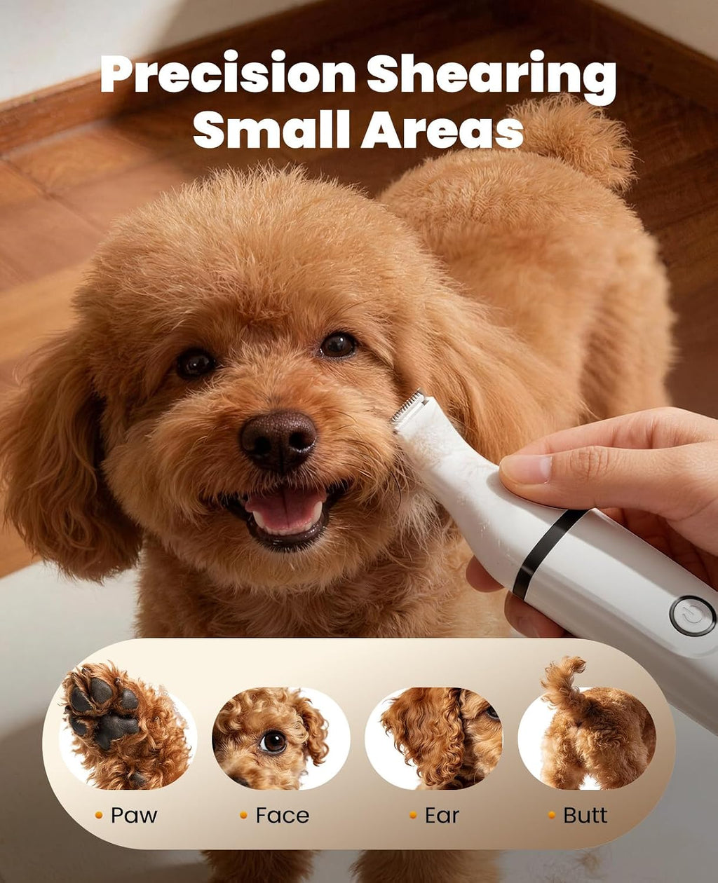 Oneisall pet grooming kit accessories including guide combs scissors and cleaning brush