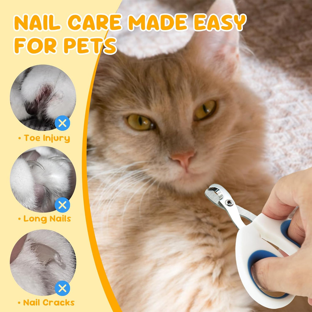 Safe home grooming scissor style trimmer for small rabbits