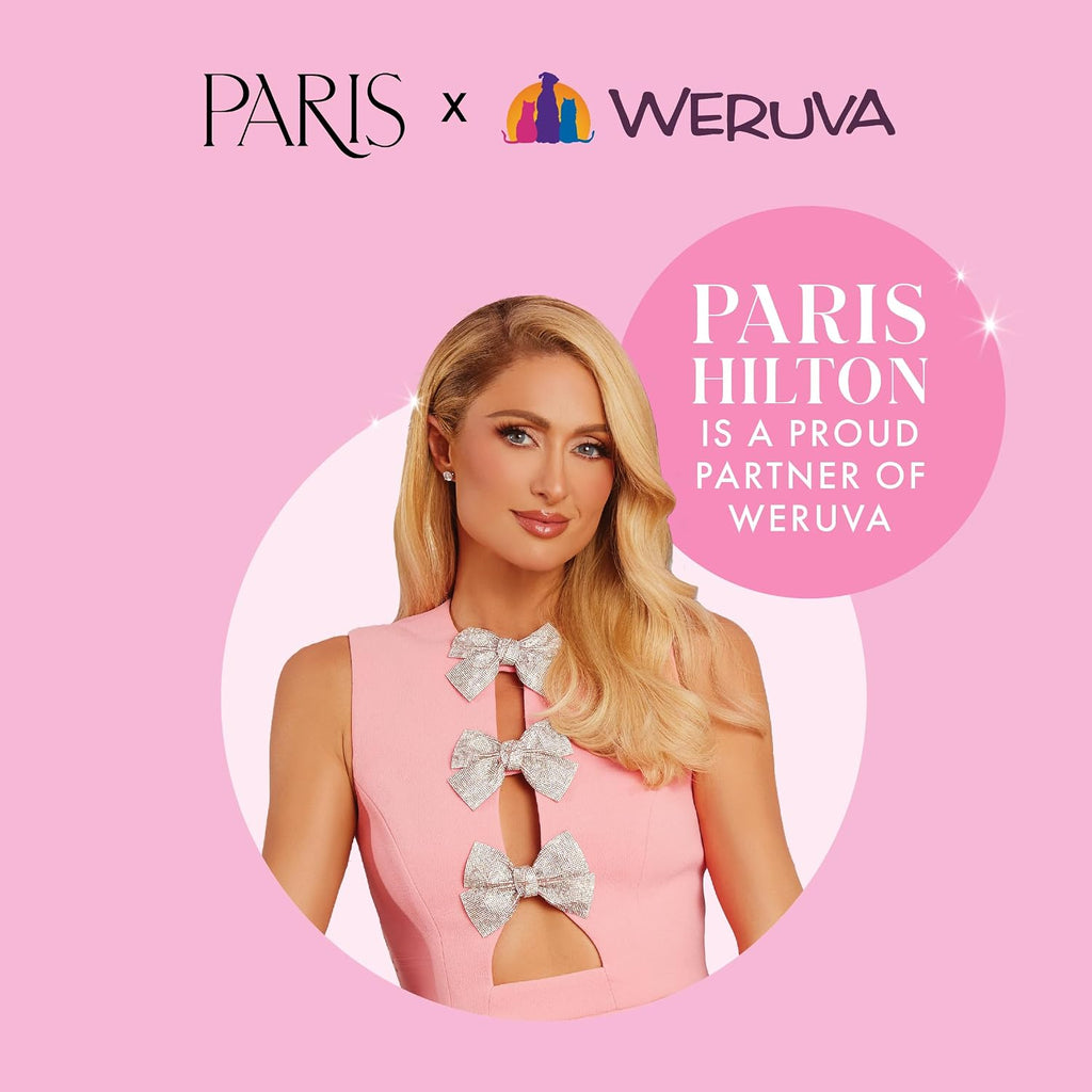 Weruva Paris Hilton Sliving Sticks pack of 5 retail packaging