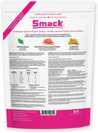 Raw dehydrated Caribbean Salmon Fusion dog food texture close up