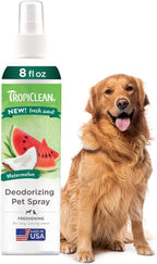 TropiClean Dog Perfume, Long Lasting Papaya Cologne, Deodorizing Spray for Smelly Dogs, After Bath Detangling Spray with Vitamin E, Safe for Cats, 8oz. - Image 11