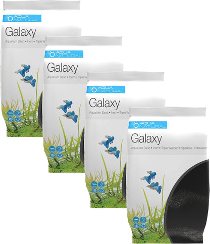 Aqua Natural Galaxy Sand packaged bag showcasing the authentic USA imported product label