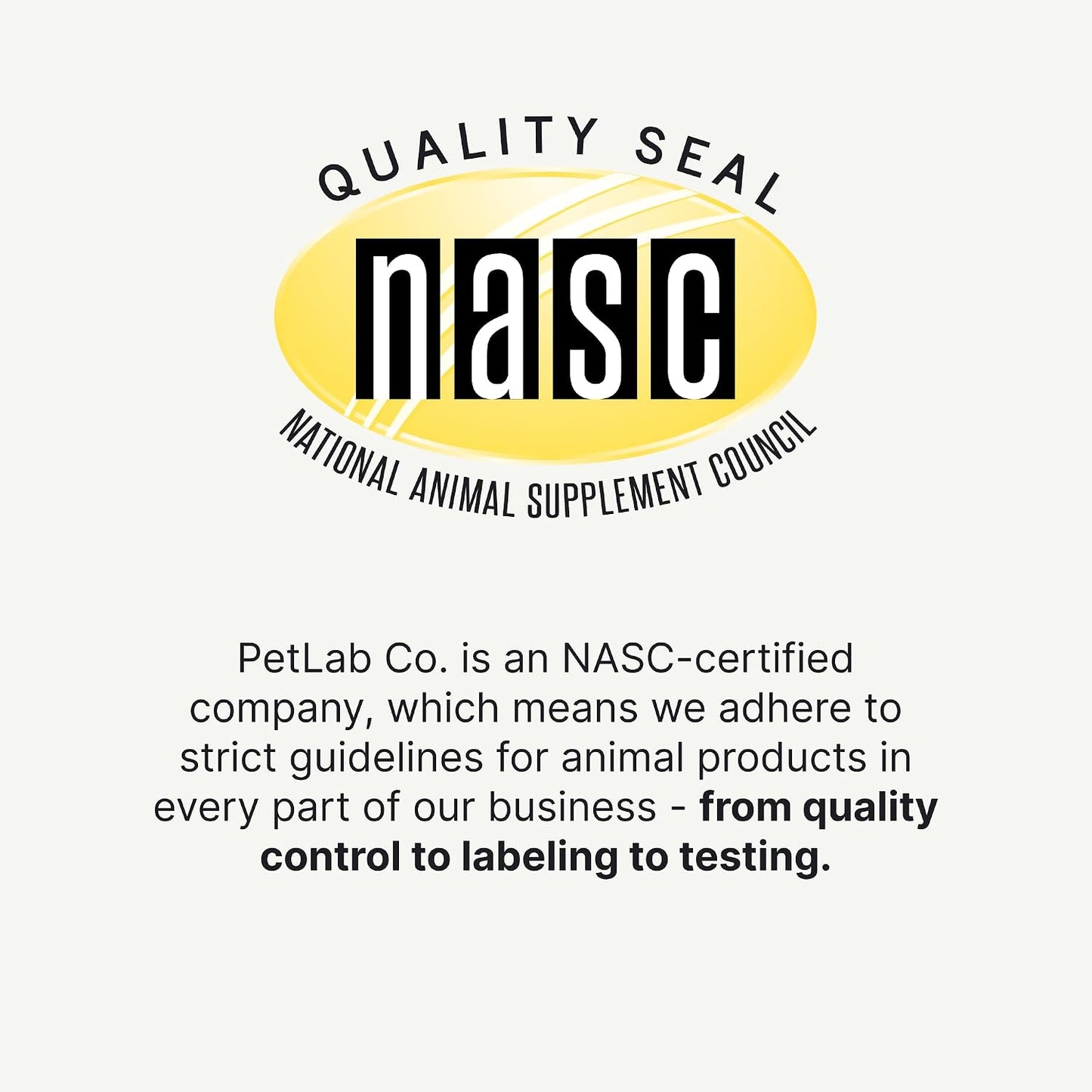 PetLab Co. Joint Care Chews supplement jar showing glucosamine and green lipped mussel ingredients
