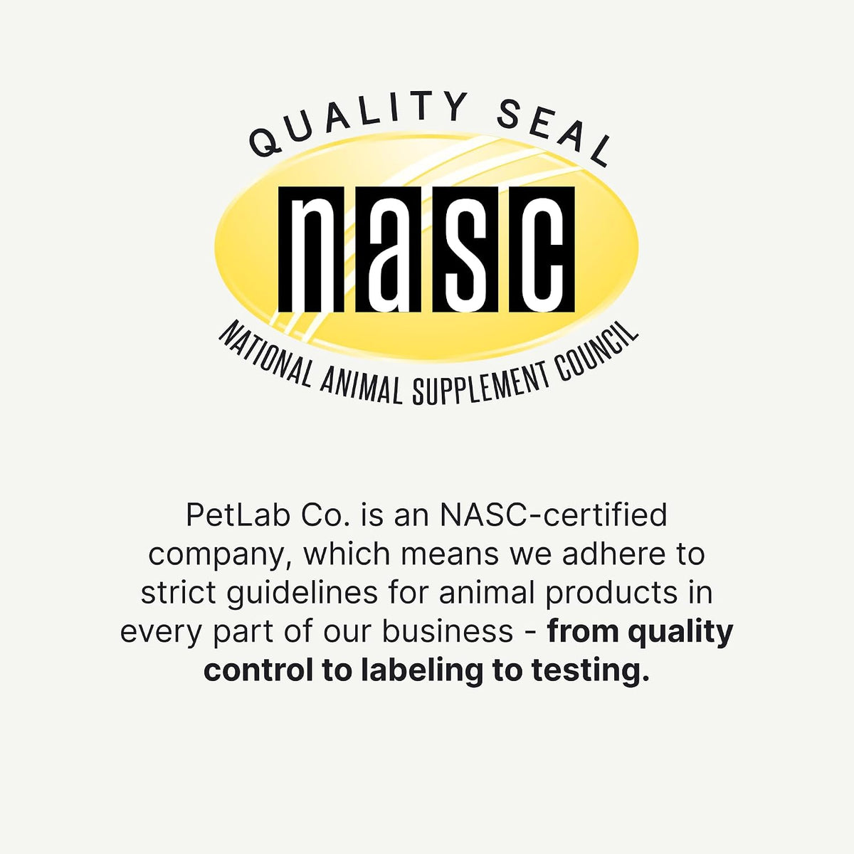 PetLab Co. Joint Care Chews supplement jar showing glucosamine and green lipped mussel ingredients