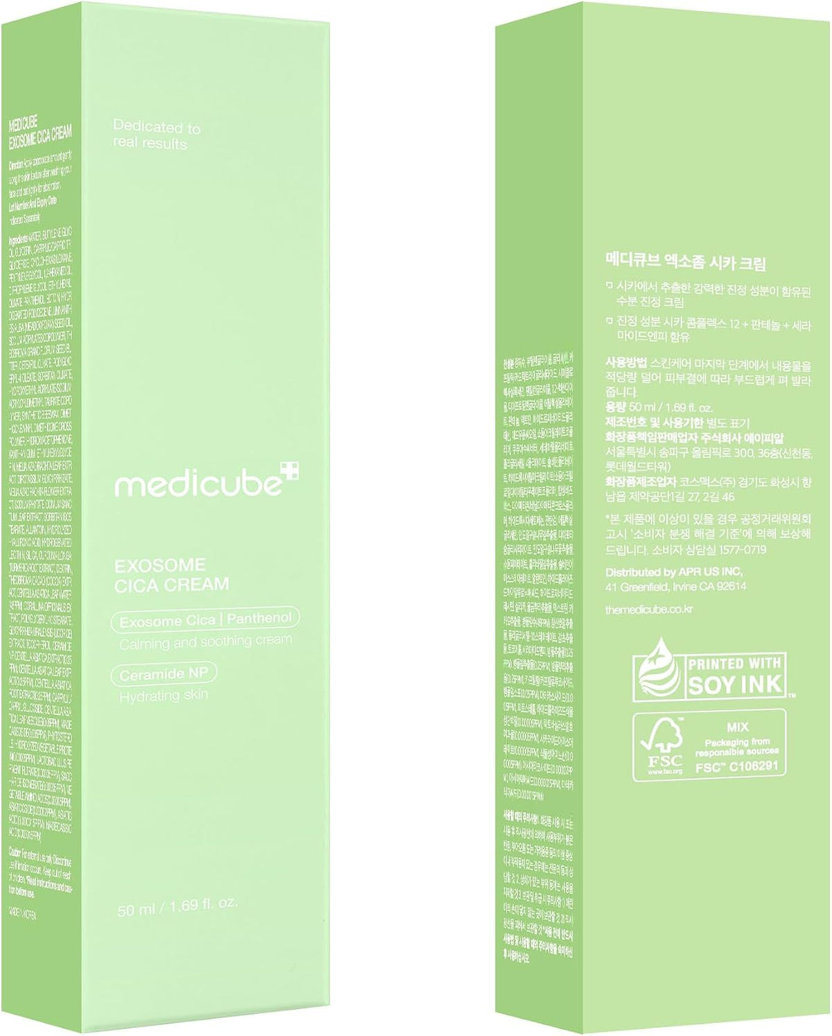 Medicube Exosome Cica Tea Tree Cream lifestyle view