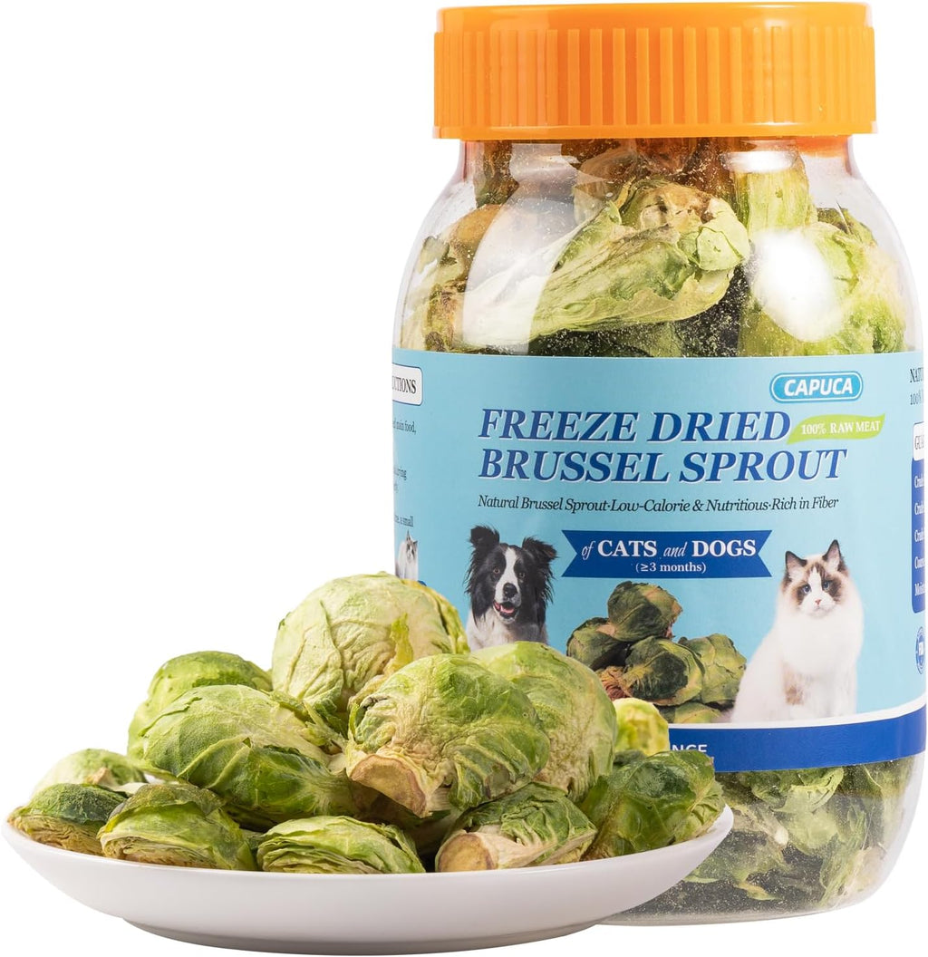 Dehydrated pet superfood mix package showing healthy nutritional information