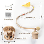 Migipaws interactive rodent toy packaged and ready for indoor kitten playtime.