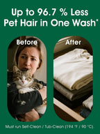 Close up of Seedshub Pet Hair Remover powder packaging