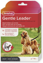 Beaphar Gentle Leader dog head collar black medium front view