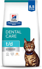 Hill's Prescription Diet t/d Dental Care Dry Cat Food, Chicken, 4 lb. Bag - Image 14