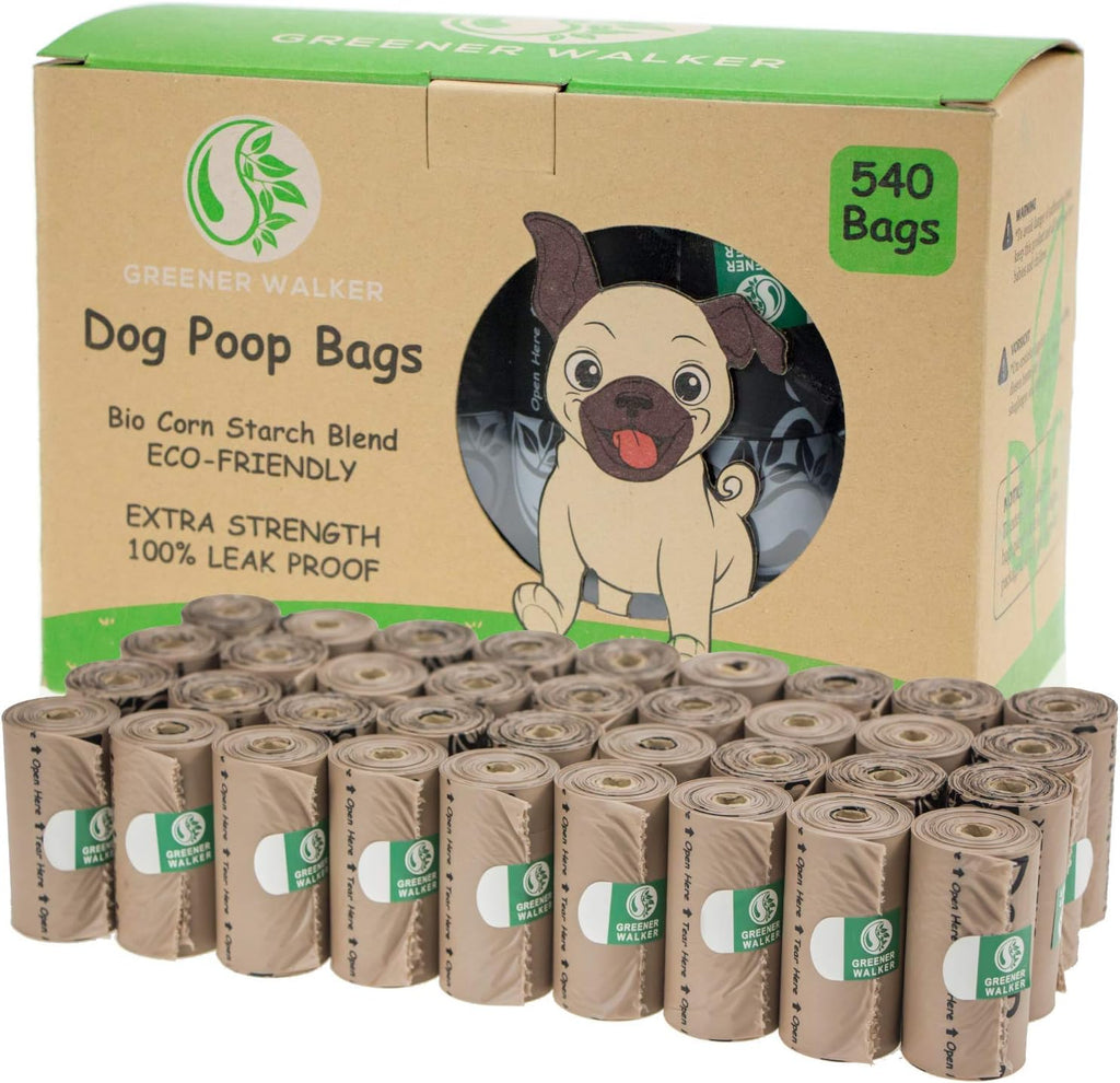 Greener Walker biodegradable material dog waste rolls for leash dispensers
