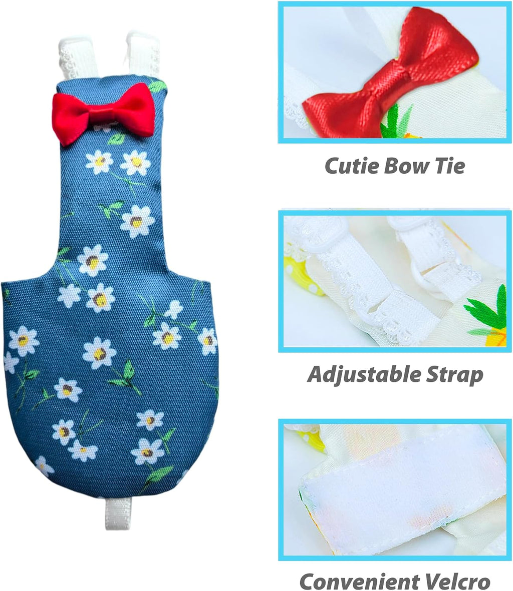 UKJENT parrot nappy showing waterproof inner lining