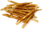 Rena's Recipe dog treats showing tapioca core and chicken wrap