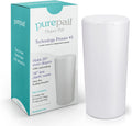 Dooli PurePail Classic Diaper Pail white front view