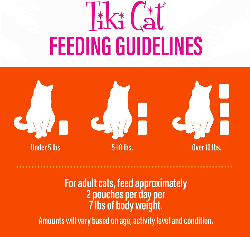 Tiki Cat Luau Velvet Mousse, Chicken in Broth, Complete Nutrition for Balanced Diet, Wet Cat Food For All Life Stages, 2.8 oz. Pouch (Pack of 12) - Image 9