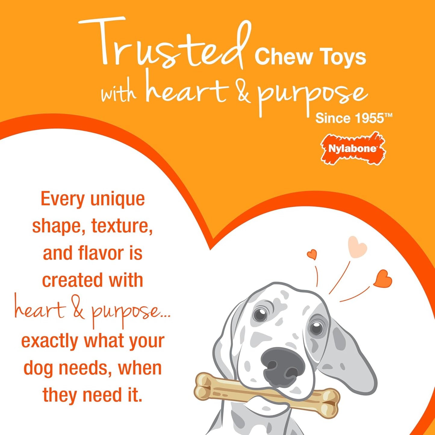 Nylabone Original Bone Power Chew Toys for Dogs, Durable & Tough Dog Toys for Aggressive Chewers, Long Lasting Chicken, Bacon, and Peanut Butter Flavor, Small - Up to 25 lbs, 1 Count - Image 13