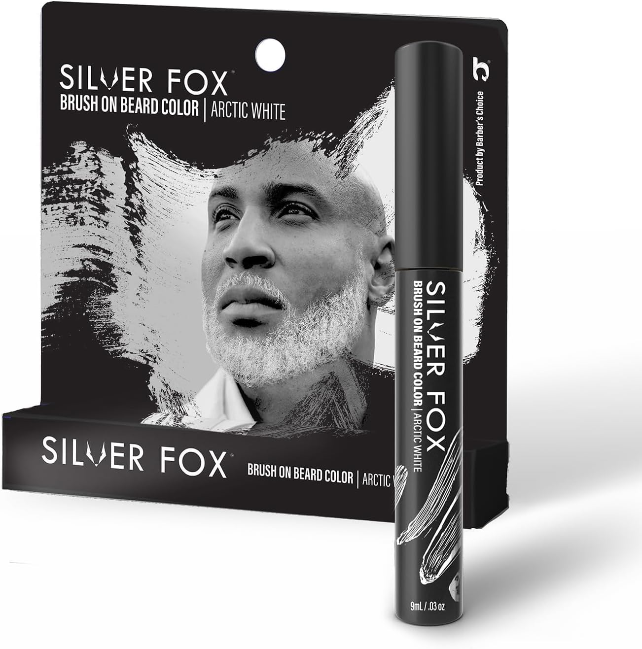 Godefroy Barbers Choice Silver Line Arctic White packaging front view