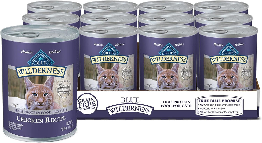 Blue Buffalo Tastefuls Flaked Adult Wet Cat Food Variety Pack (Tuna, Chicken, Fish & Shrimp), Natural Ingredients Enhanced with Vitamins, Minerals & Other Nutrients, 3-oz. Each (12 Cans) - Image 12
