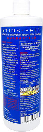 Stink Free pet urine cleaner packaging lifestyle view