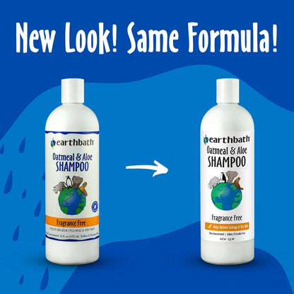 Earthbath pet shampoo for dry skin relief 16 fluid ounces