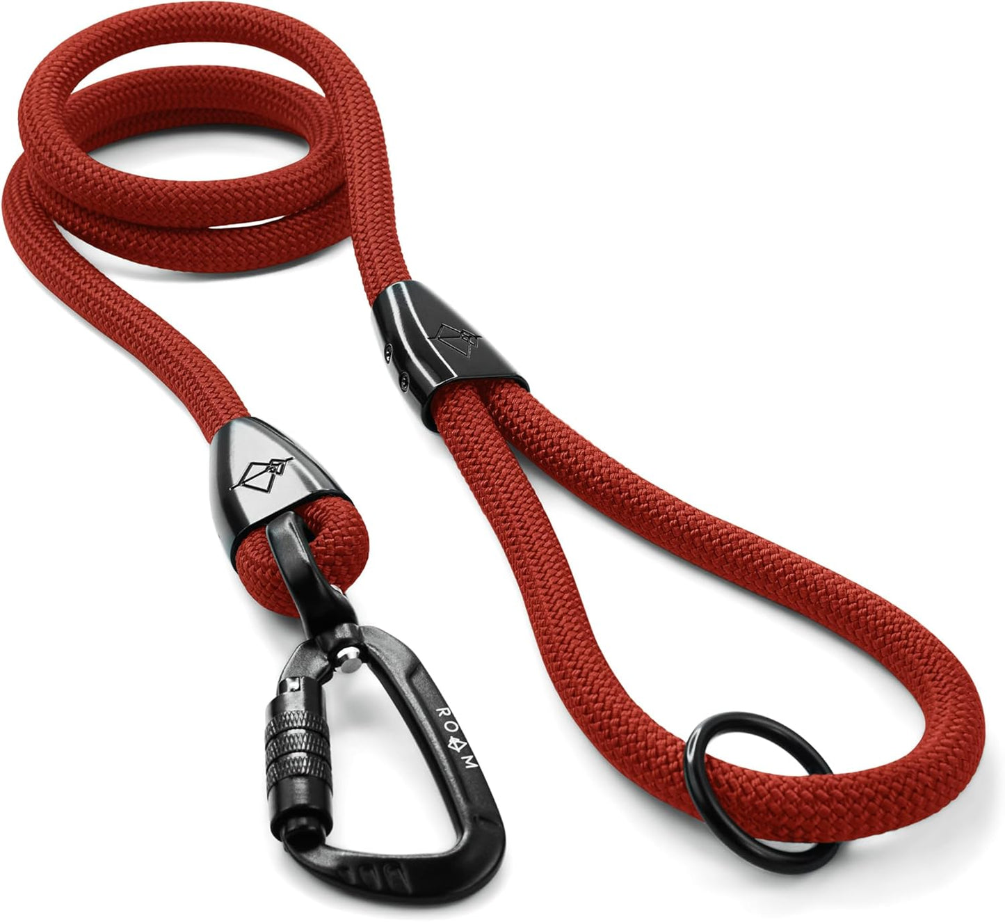 MADE TO ROAM Premium Explorer Leash - Climbing Rope Leash with Autolocking Aviation Aluminum Carabiner - California Horizon, 6ft - Image 9