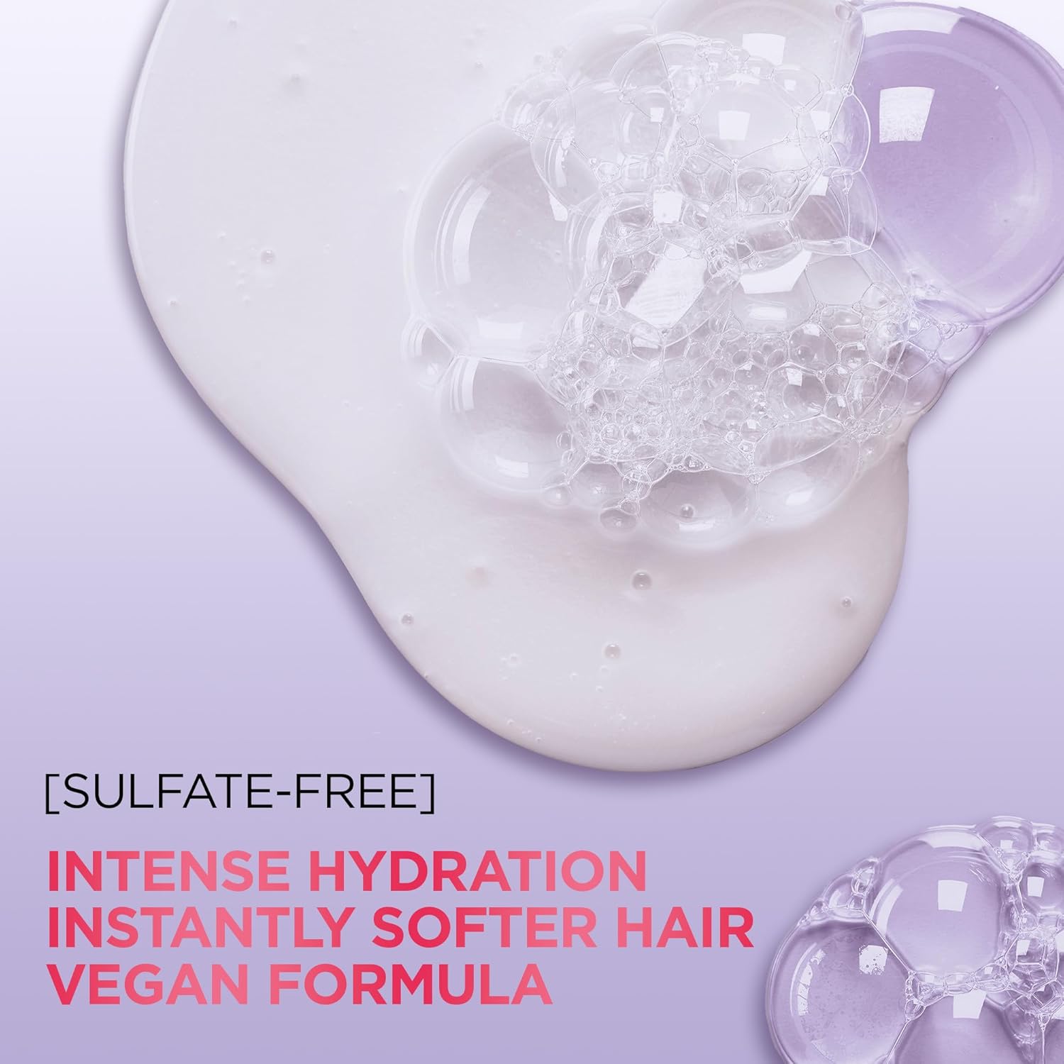 Premium imported USA hair care product L'Oreal EverPure moisturizing shampoo bottle on plain background