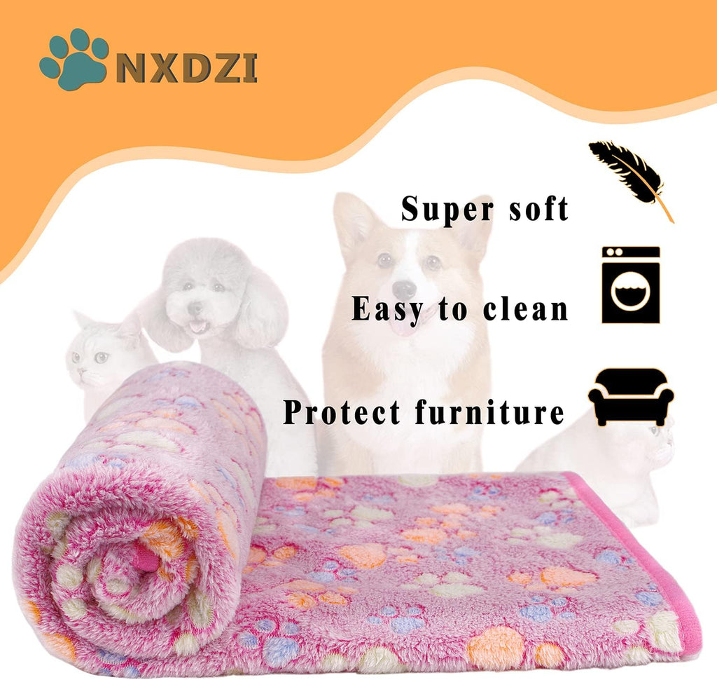 NXDZI dog blankets for large dogs packed securely in custom retail packaging