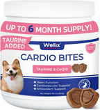 Wellix 260g Cardio Taurine for Dogs - Heart Supplements for Dog Chews with CoQ10,Fish Oil,L-Carnitine - Senior Heart Health and Cardiovascular & Antioxidant Support - Image 11