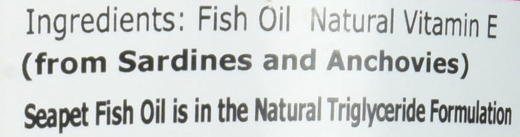 Authentic USA imported Sea Pet Omega Plus liquid fish oil bottle styled in a home setting highlighting its premium human-grade quality.