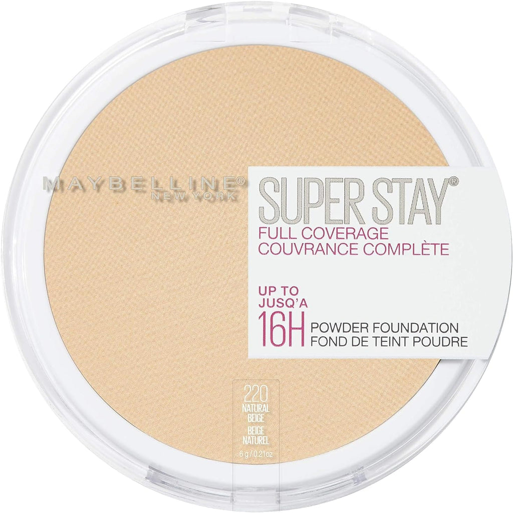 Maybelline Super Stay Full Coverage Powder Foundation Makeup, Up to 16 Hour Wear, Soft, Creamy Matte Foundation, Golden, 1 Count - Image 12