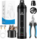 VIWIK Dog Nail Trimmers with Light, Cat Dog Nail Clippers, Dog Nail Grinder Quiet for Large Medium Small Dogs Paw & Cats Claw, Electric 2-Speed Pet Toenail Grooming Supplies, Gifts for Dog Lovers. - Image 10