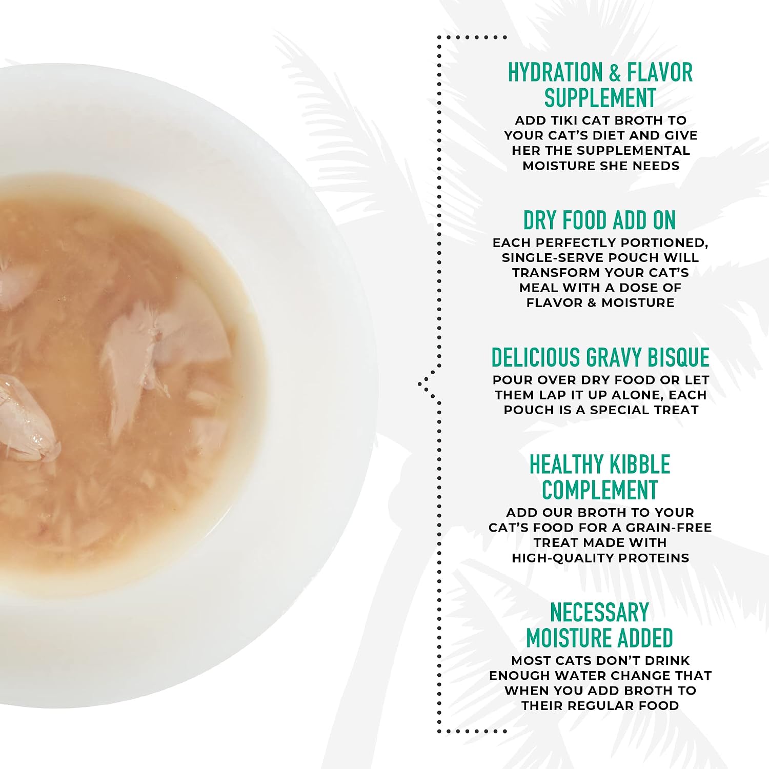 Savory fish broth texture with visible meaty tuna bits.
