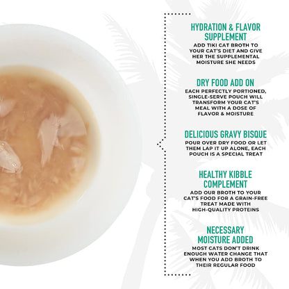 Savory fish broth texture with visible meaty tuna bits.