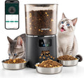 Vacqueen automatic cat feeder for three cats front view smart pet food dispenser