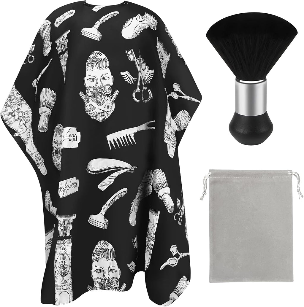 EHJYO professional barber cape front view
