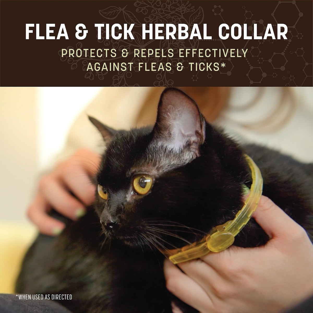 Earth Animal herbal flea and tick collar packaging details