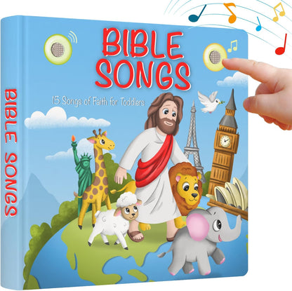 Learning Bugs Christian Bible Songs sound book front cover view