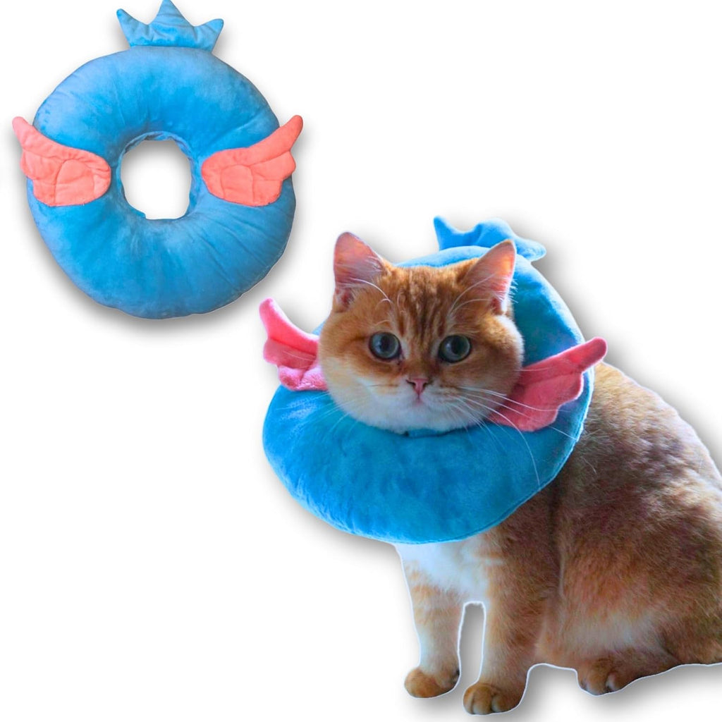 Adjustable Comfy Flower Style Elizabeth Collar for Cats Puppies Soft Recovery Cone Pet Protective Neck Collar (Yellow, Small) - Image 13