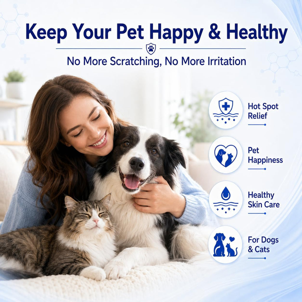Cwdbbzj gentle soothing pet allergy spray for multi pet families