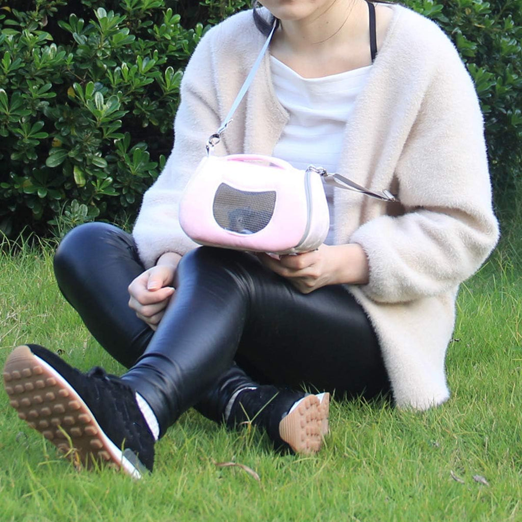 Wontee small animal bag bottom pocket feature