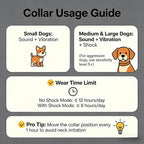 Dog Bark Collar for Large Medium Small Dogs, Effective No-Bark Collar, Smart Barking Collar, 2026 Upgraded Bark Collar with 7 Sensitivity, 3 Modes, Orange - Image 9