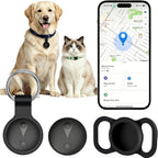Joygiee GPS Dog Tracker Smart Collar front view showing the ultra slim real time pet locator design.