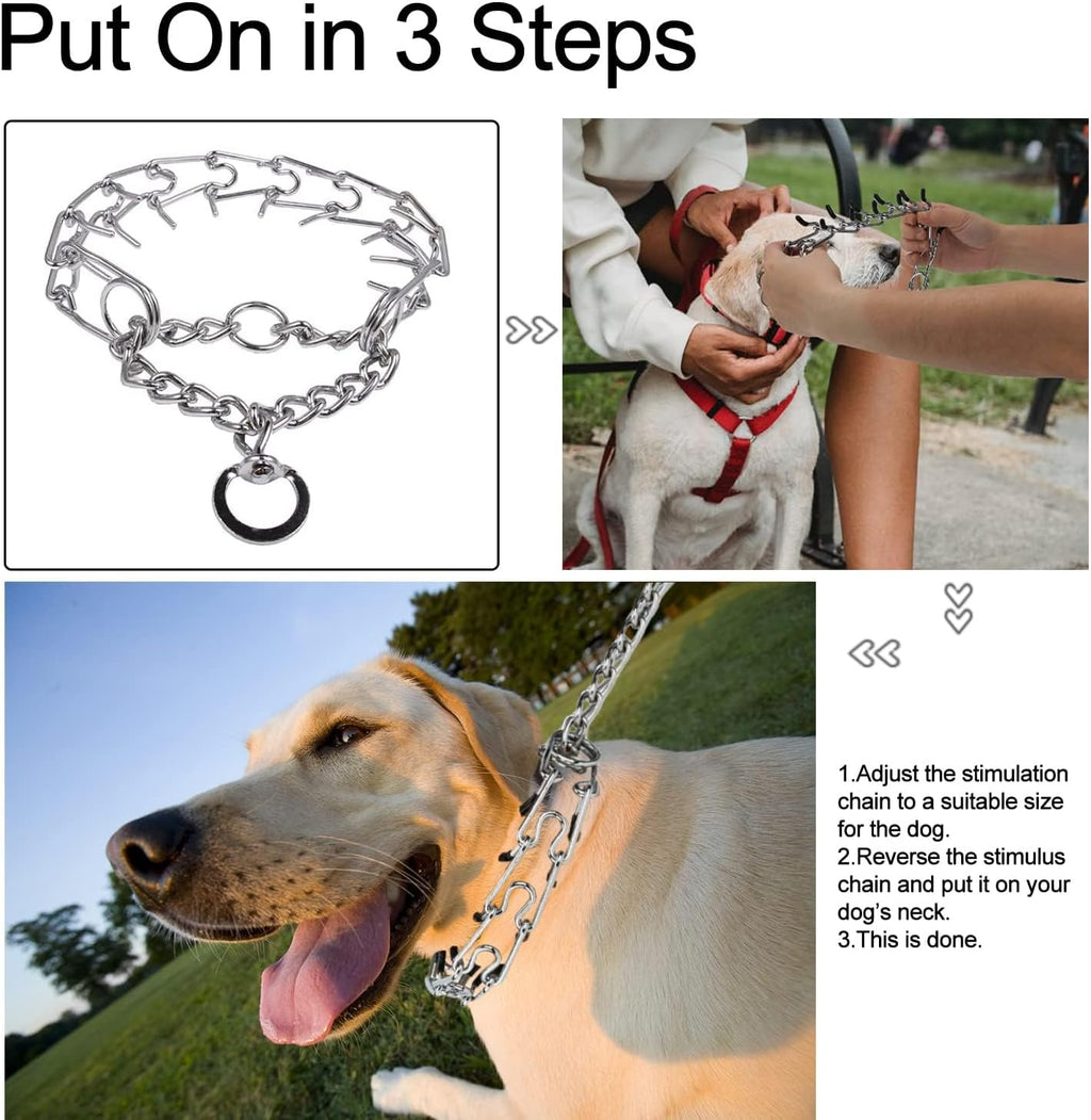 Darkyazi heavy duty chrome coated steel training collar structure