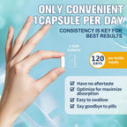 Totaria 5-in-1 digestive enzyme and herbal blend capsule container
