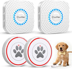 ChunHee Dog Bells for Door, Wireless Dog Doorbell for Potty Training, Dog Bells to Go Outside, Dog Potty Bell with Waterproof Button, 55 Chimes & Adjustable Volume - Image 12