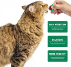 Balacoo 9 Pcs Cat Snacks Candy Ball - Wall Lickable Sugar Balls, Edible Cat Sugar Energy Balls, Cat Lickable Treats Balls, Kitten Licking Sweet Ball, Kitten Treats Licking Candy - Image 9